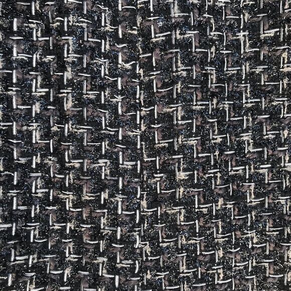 Lovely Nygard metallic weave black gray jacket 8 - Picture 4 of 8